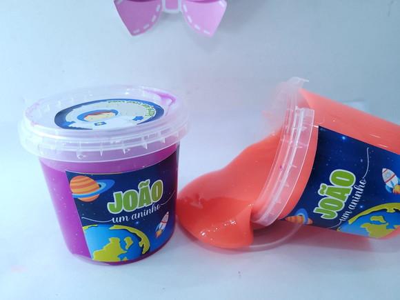 Geleca Personalizada Astronauta no Pote Lembrancinha 180gr