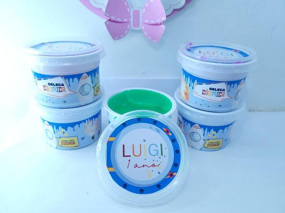 Geleca Personalizada Cósmica Astronauta Lembrancinha