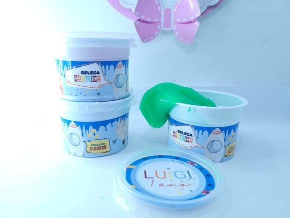 Geleca Personalizada Cósmica Astronauta Lembrancinha