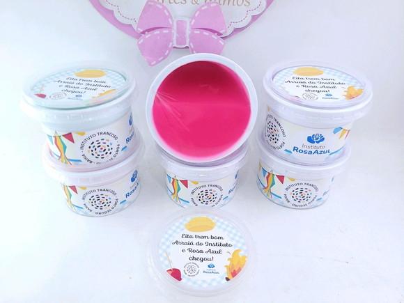 Geleca Personalizada Festa Junina Lembrancinha Prenda Arraiá