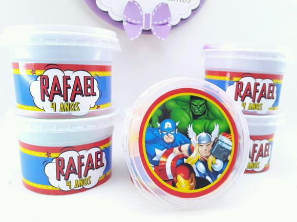 Geleca Personalizada Heróis