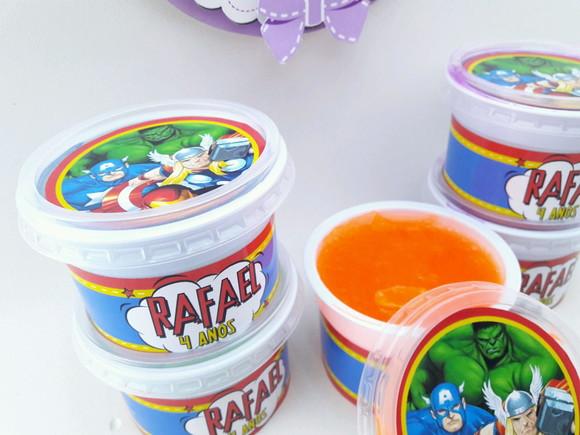 Geleca Personalizada Heróis