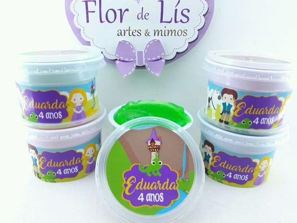 Geleca Rapunzel Enrolados