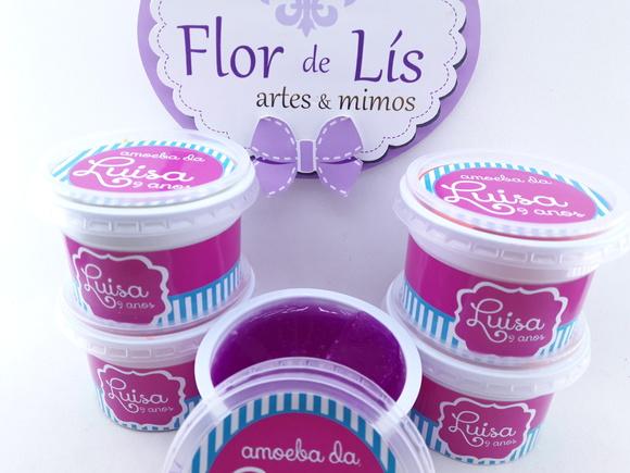 Geleca Turquesa e Pink
