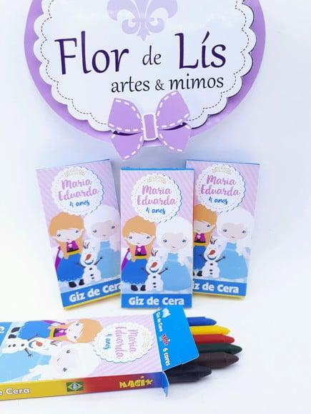 Giz 6 Cores Frozen Gelo Cute