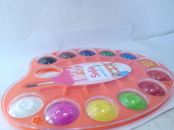 Godê Kit de Tintas Aquarela Pintando o Sete Lembrancinha