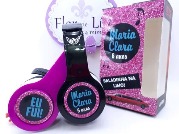 Headphone Fone de Ouvido Balada Limousine com Caixa