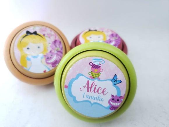 Ioiô Personalizado Alice no País das Maravilhas