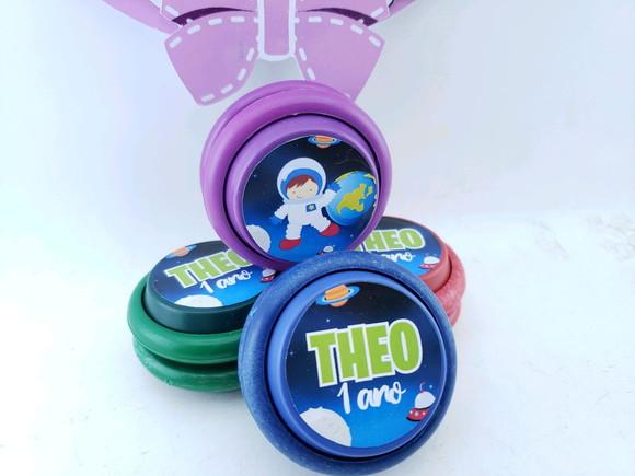 Ioiô Personalizado Astronauta Galáxia