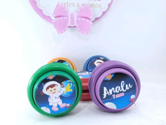 Ioiô Personalizado Astronauta Menina