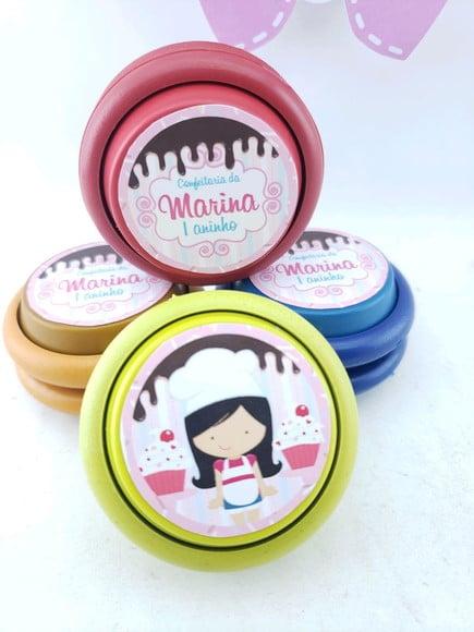 Ioiô Personalizado Confeitaria Menina Docinho