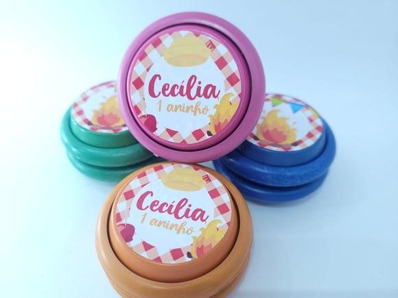 Ioiô Personalizado Festa Junina Prenda Lembrancinha Arraiá