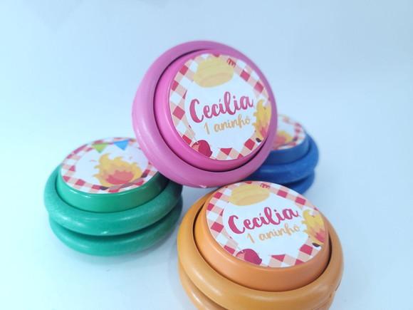 Ioiô Personalizado Festa Junina Prenda Lembrancinha Arraiá