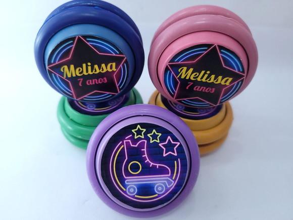 Ioiô Personalizado Festa Neon Balada Patins
