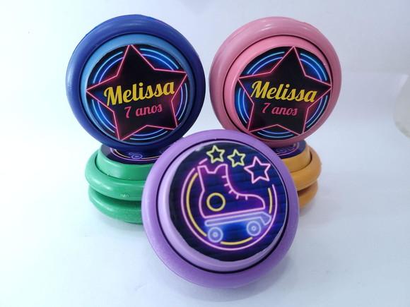 Ioiô Personalizado Festa Neon Balada Patins