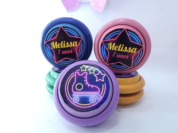 Ioiô Personalizado Festa Neon Balada Patins