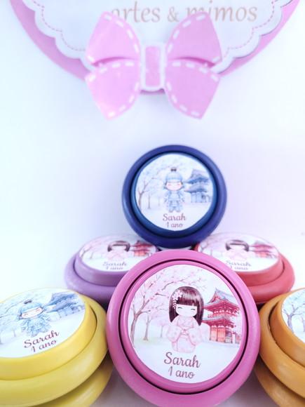 Ioiô Personalizado Festa Oriental Japonesa Menino e Menina