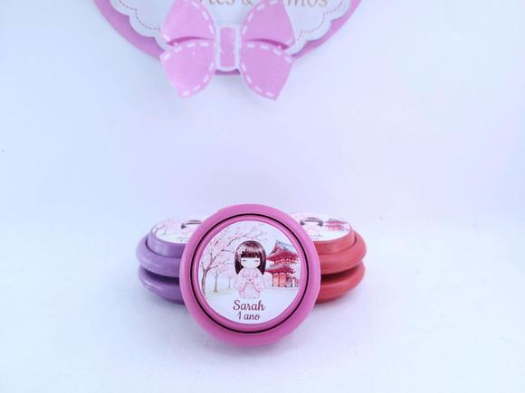Ioiô Personalizado Festa Oriental Menina Cerejeira Japonesa