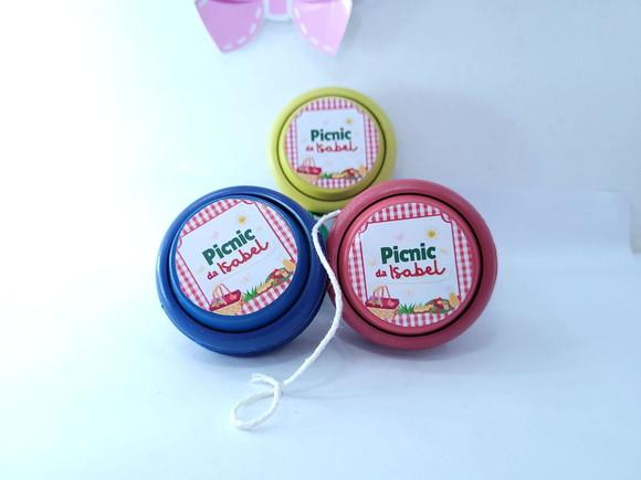 Ioiô Personalizado Lembrancinha Picnic Menina