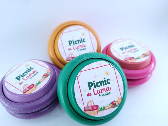 Ioiô Personalizado Lembrancinha Piquenique Menina