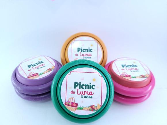 Ioiô Personalizado Lembrancinha Piquenique Menina