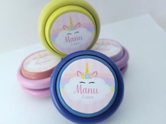 Ioiô Personalizado Unicórnio Menina