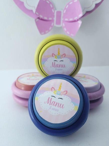 Ioiô Personalizado Unicórnio Menina