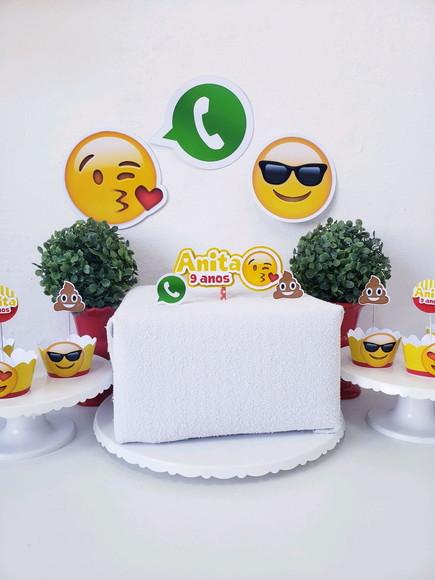 Ki Festa em Casa Emojis Redes Sociais