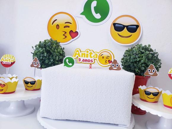 Ki Festa em Casa Emojis Redes Sociais