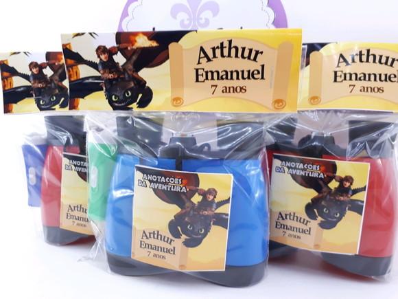 Kit Aventura Como Treinar o Seu Dragão - 3 Itens