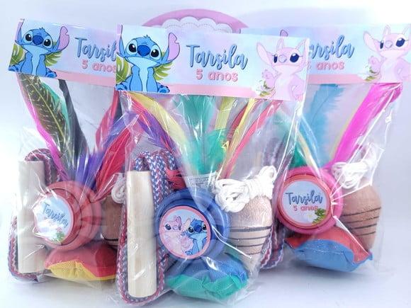 Kit Brinquedos Antigos Personalizado Stitch Lembrancinha