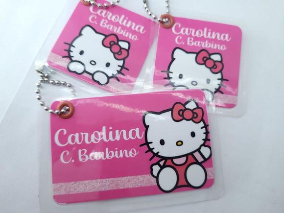 Kit Chaveiro Escolar Menina para Mochila Lancheira e Estojo