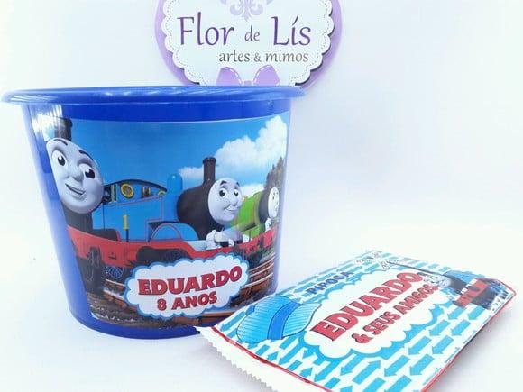 Kit Cinema Thomas e Amigos com Balde