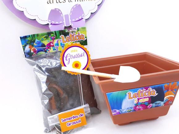 Kit Cultivo Plantação Trolls