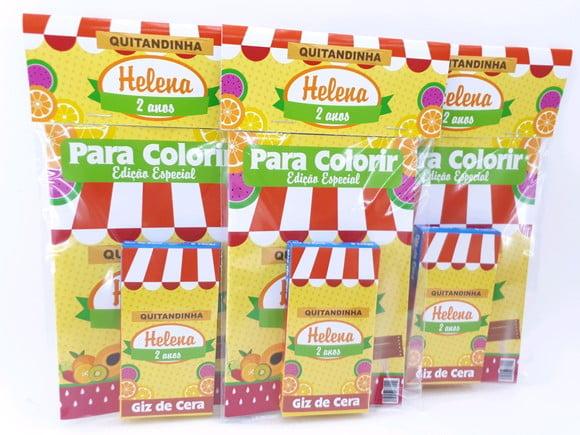 Kit de Colorir Quitandinha Feira