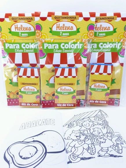 Kit de Colorir Quitandinha Feira
