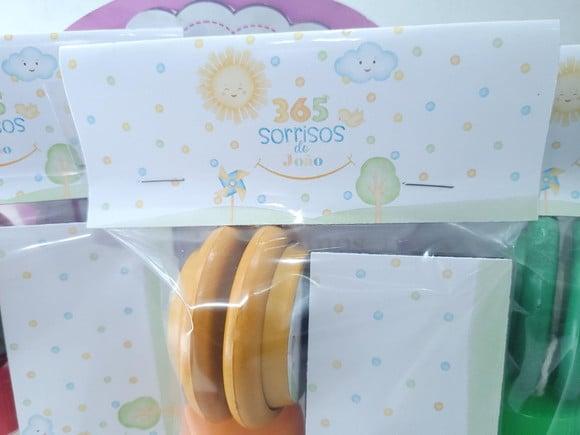 Kit Diversão 365 Sorrisos Lembrancinha Raio de Sol