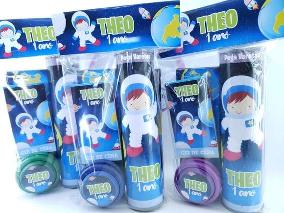 Kit Diversão Astronauta Galáxia Lembrancinha e Colorir
