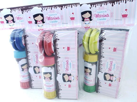 Kit Diversão Confeitaria Menina Lembrancinha