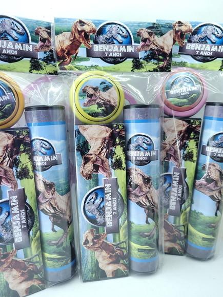Kit Diversão Dinossauros Pega Varetas e Ioiô Lembrancinha
