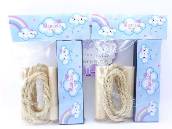 Kit Diversão Dominó e Corda Chuva de Amor