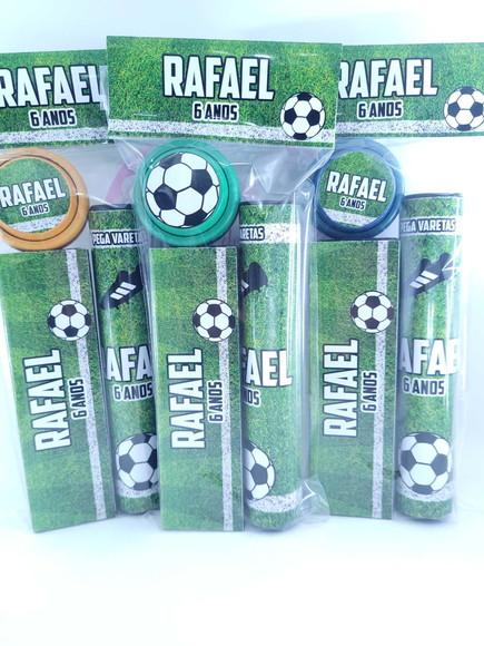 Kit Diversão Futebol Times Lembrancinha Festa Copa do Mundo