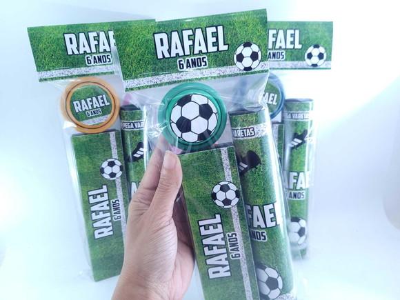 Kit Diversão Futebol Times Lembrancinha Festa Copa do Mundo