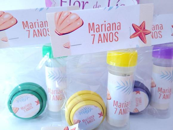 Kit Diversão Lembrancinha Fundo do Mar Praia Ioiô e Bolha