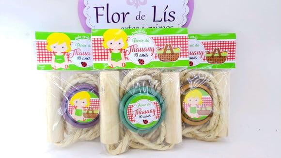 Kit Diversão Lembrancinha Piquenique Corda Ioiô