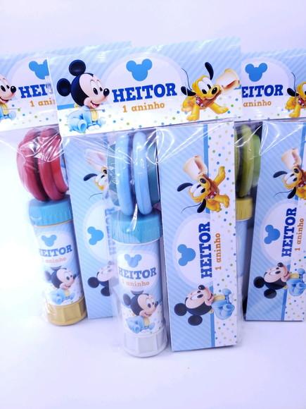 Kit Diversão Mickey Baby Lembrancinha