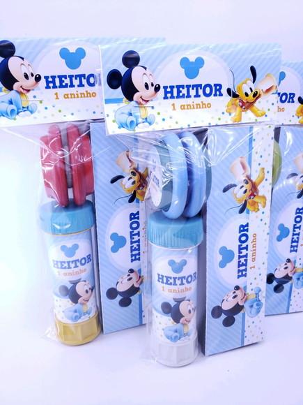 Kit Diversão Mickey Baby Lembrancinha