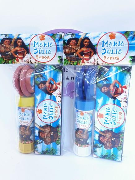 Kit Diversão Moana e Maui Lembrancinha