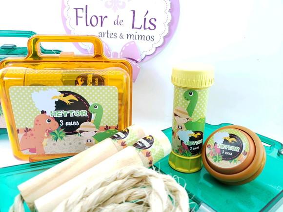 Kit Diversão na Maleta Dinossauro Baby