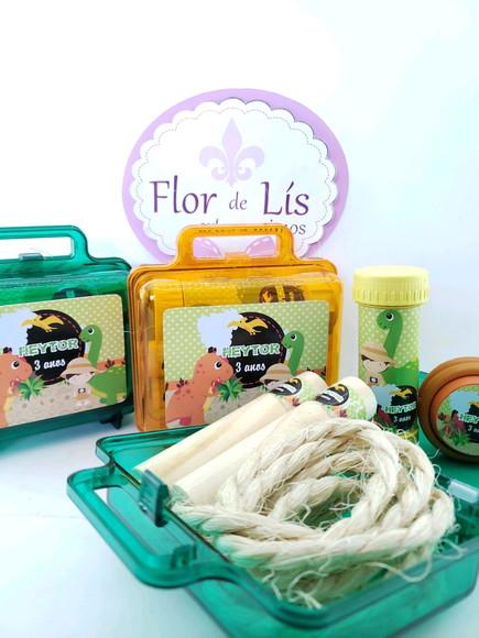 Kit Diversão na Maleta Dinossauro Baby